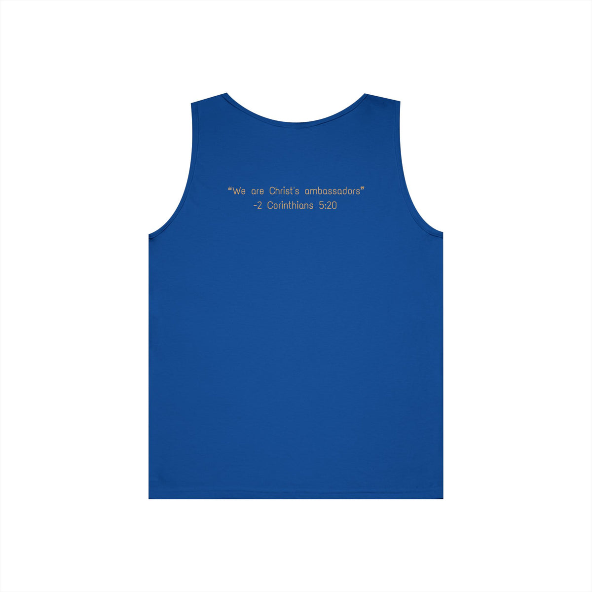 Christ Ambassador Cotton Tank Top