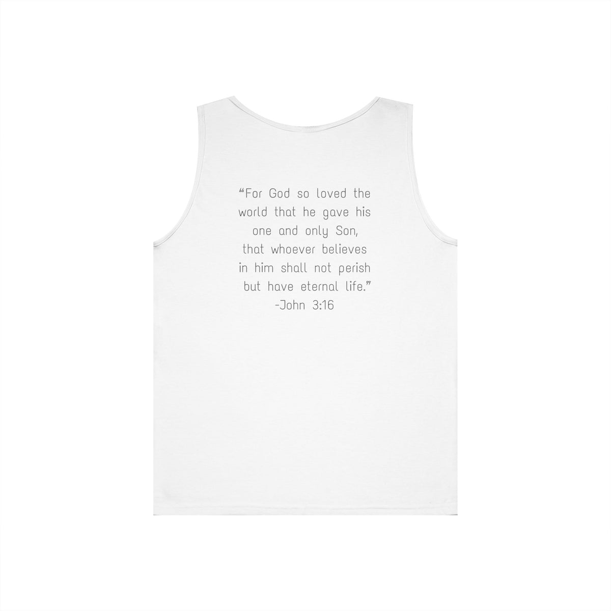 Jesus On the Cross Cotton Tank Top