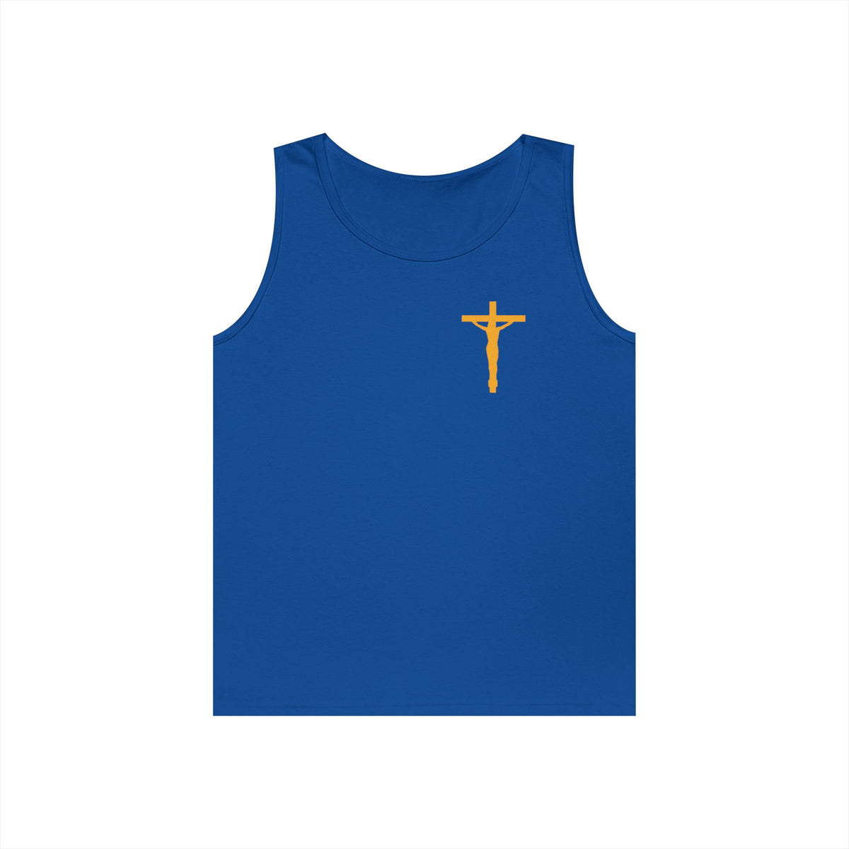 Jesus On the Cross Cotton Tank Top