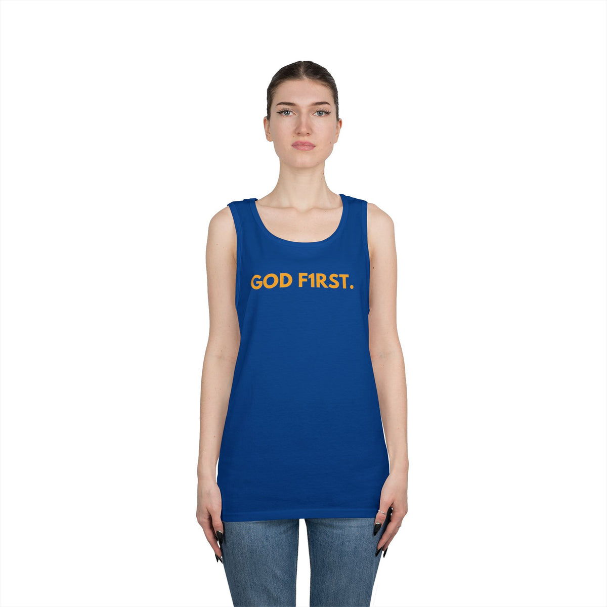 GOD F1RST Cotton Tank Top
