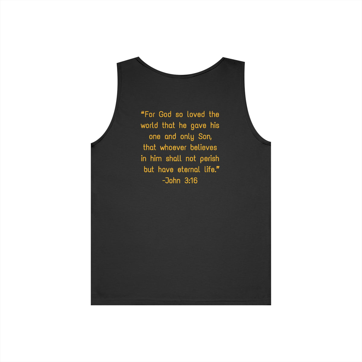 Jesus On the Cross Cotton Tank Top