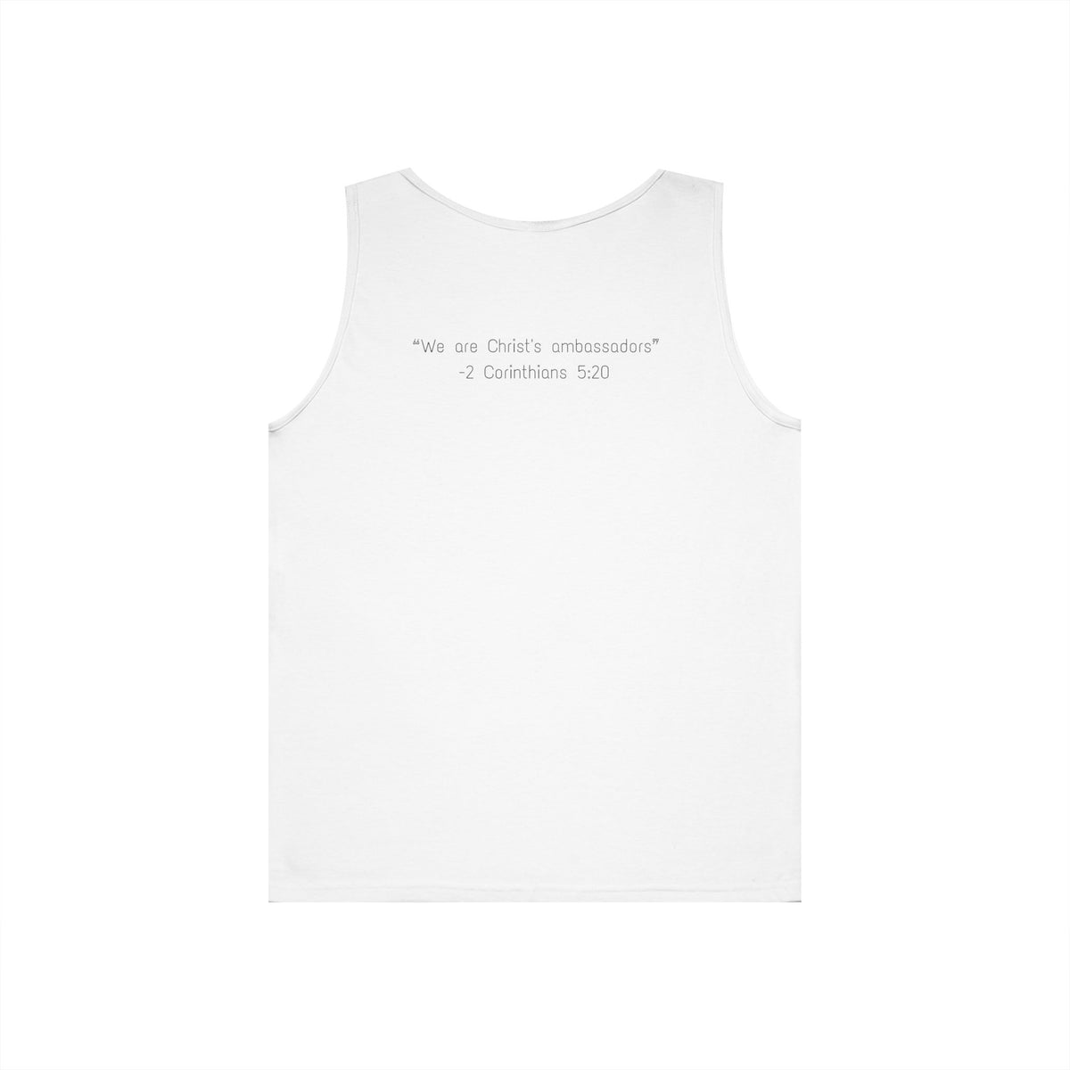 Christ Ambassador Cotton Tank Top