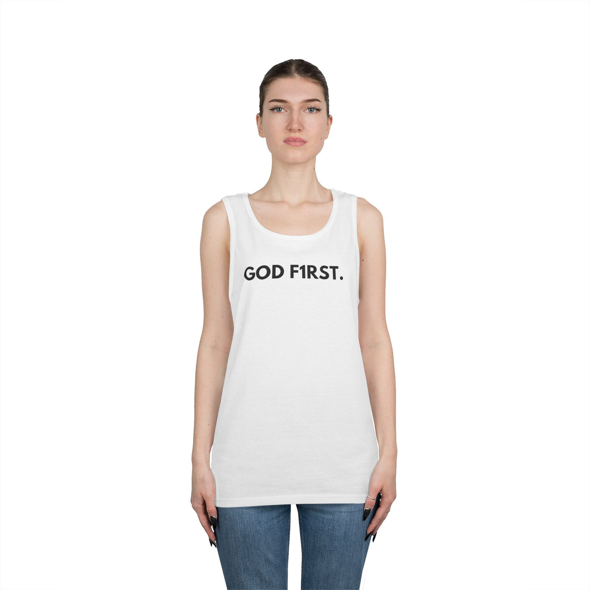 GOD F1RST Cotton Tank Top